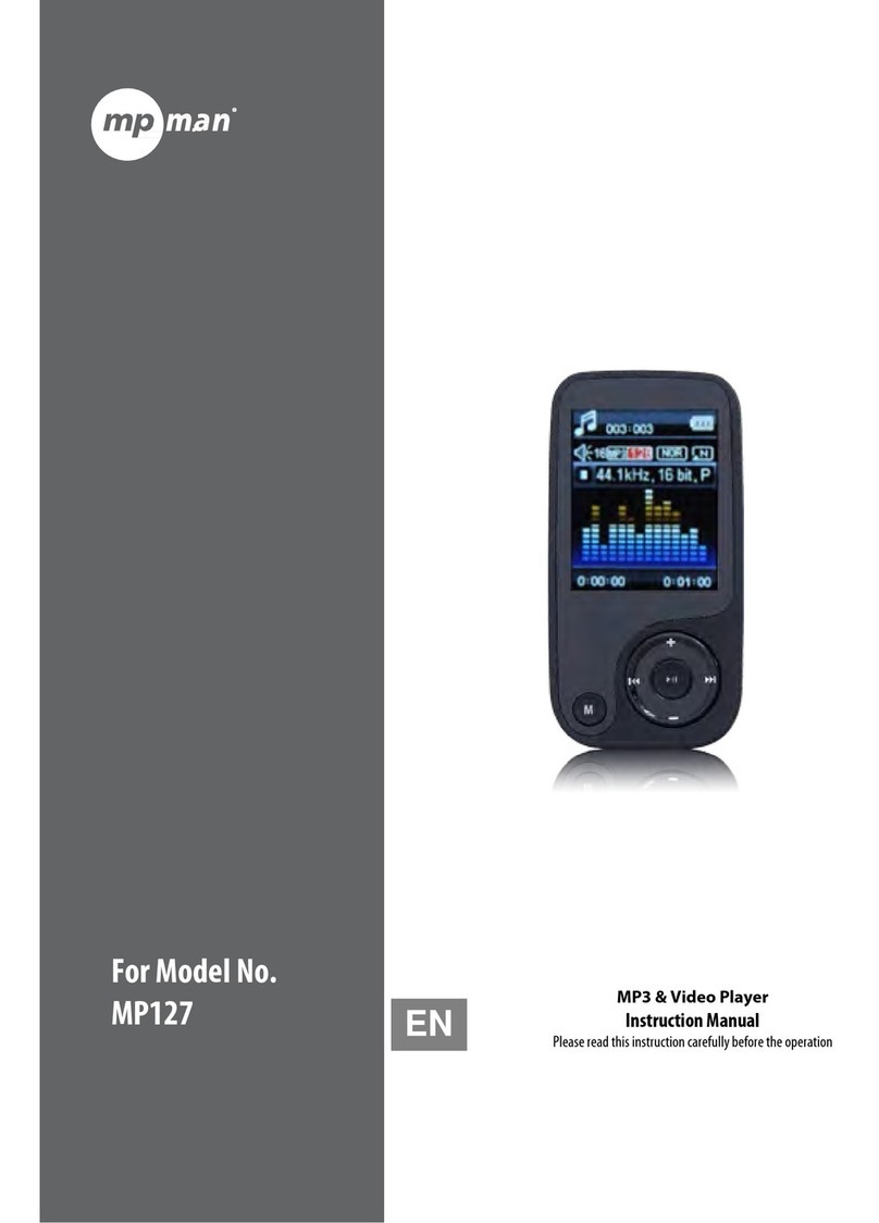 MP-Man MP127 User manual MP-Man MP127 User manual