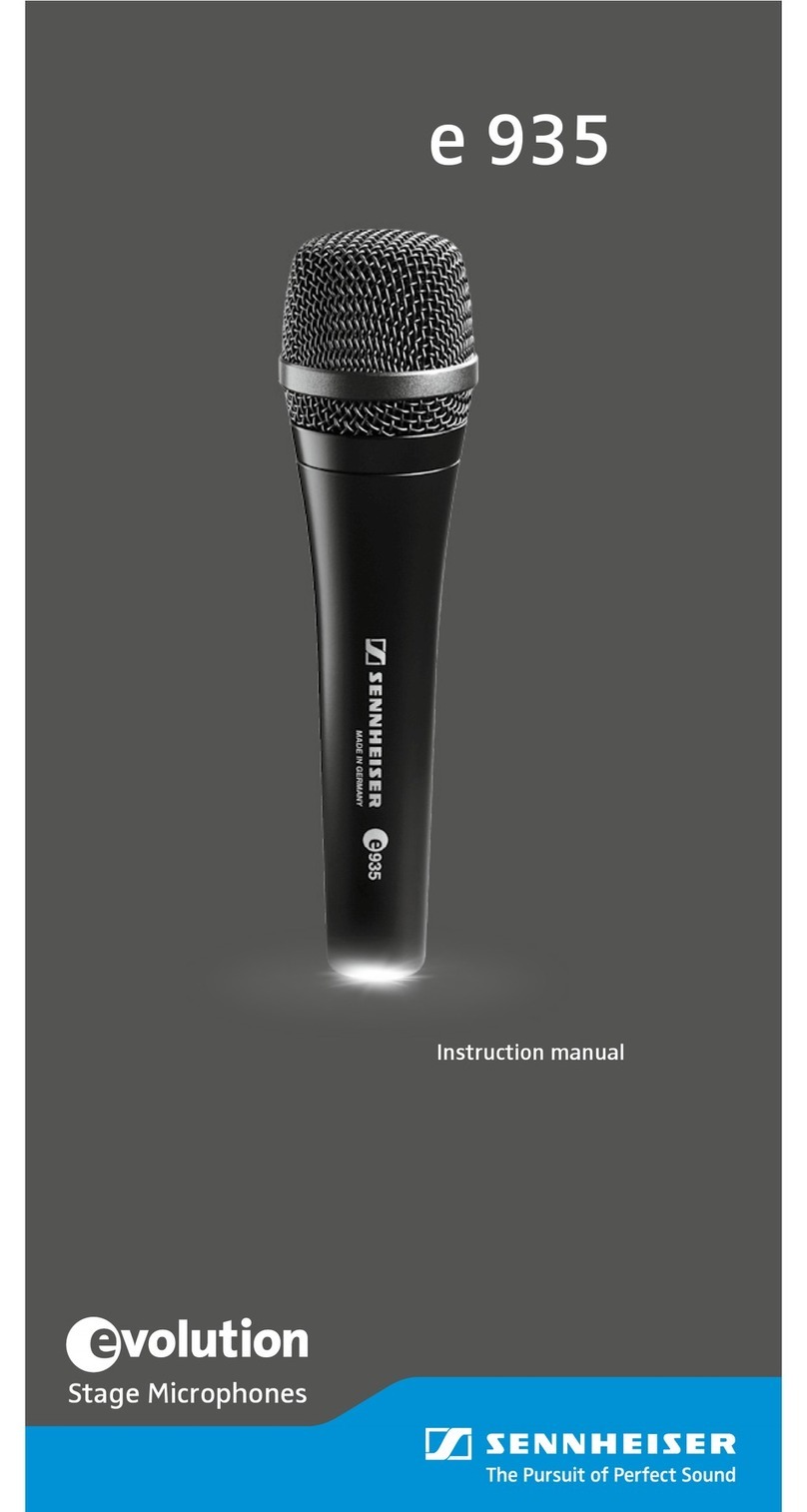 Sennheiser Evolution E 935 instruction manual