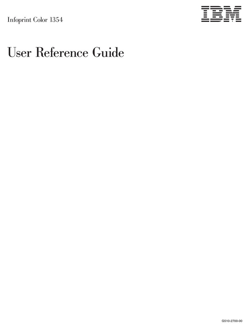 IBM Infoprint Color 1354 Product information sheet