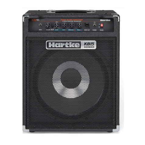 Hartke Kickback KB12 owner's manual