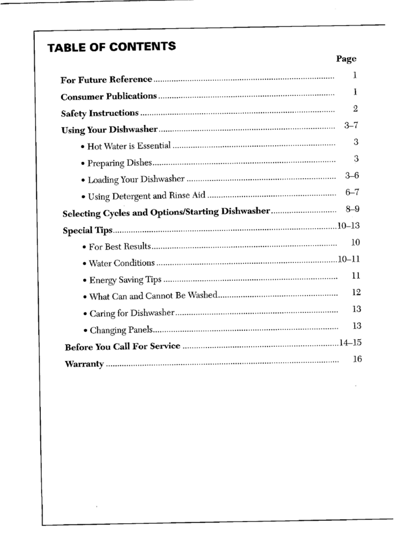 Maytag Jetclean DWU8260AAX user manual