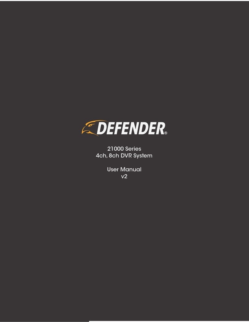 Defender 21000 Series User manual