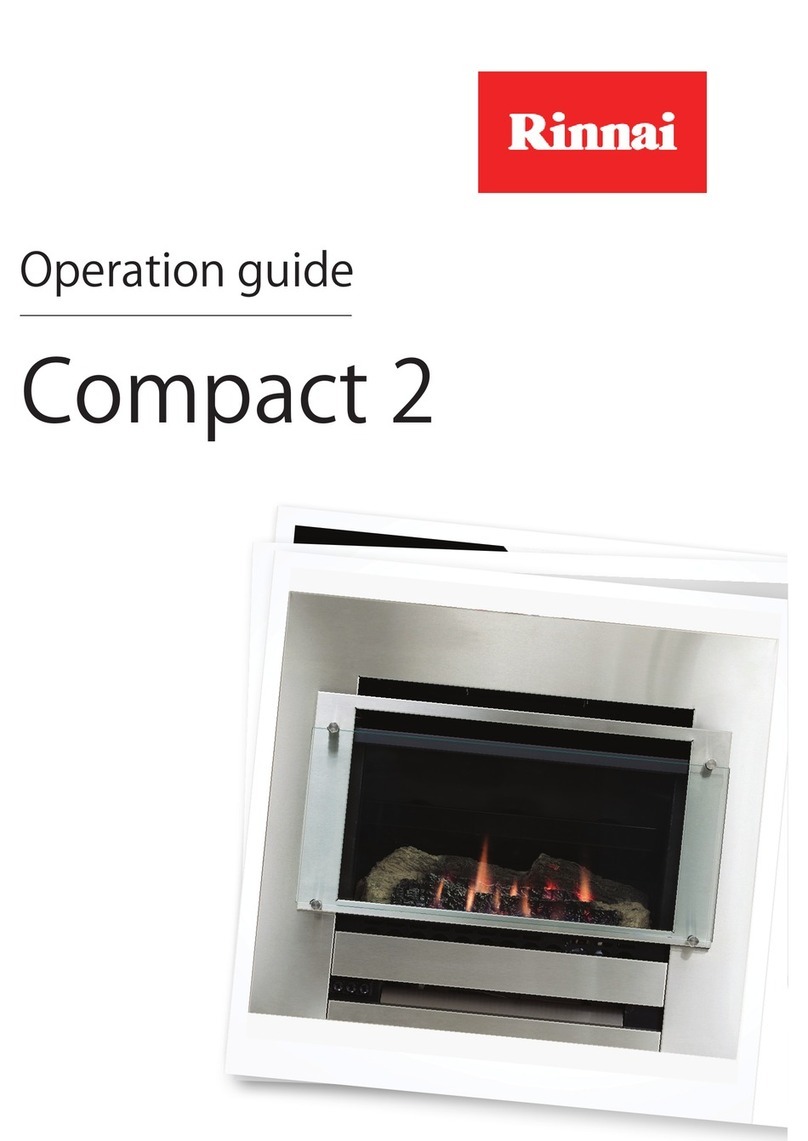 Rinnai Compact 2 Operation guide