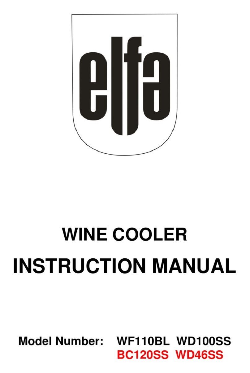 Elfa WF110BL instruction manual