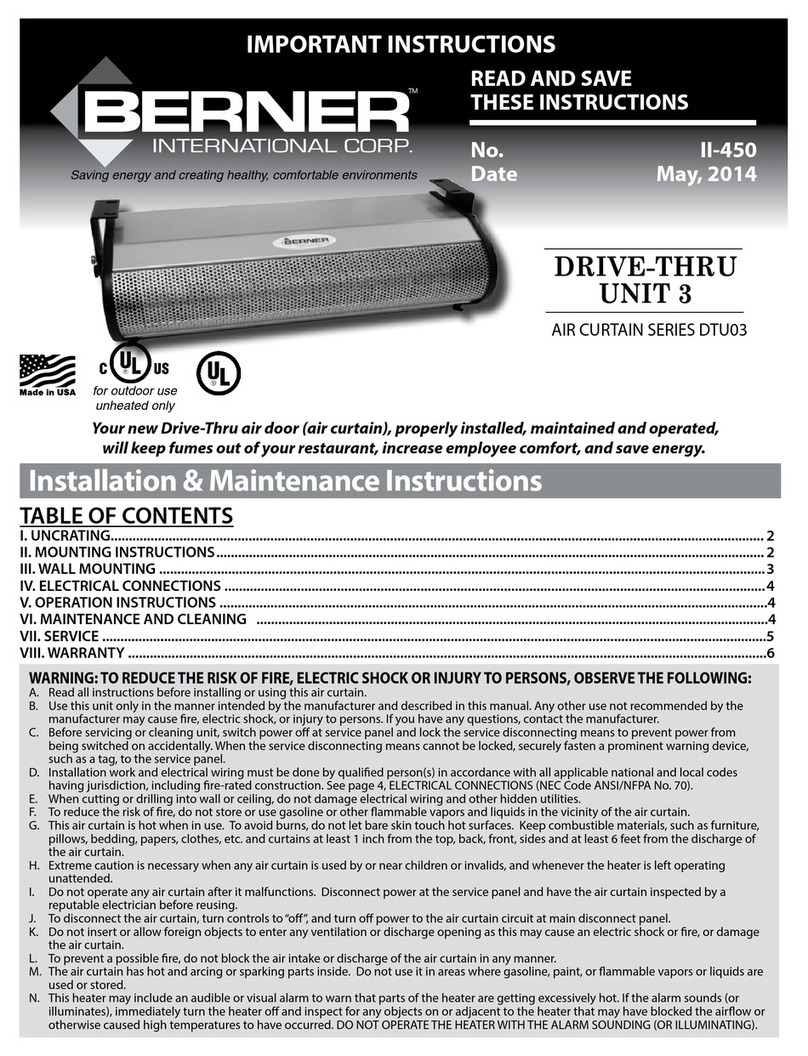 Berner DTU03-DTU03-1026 User manual
