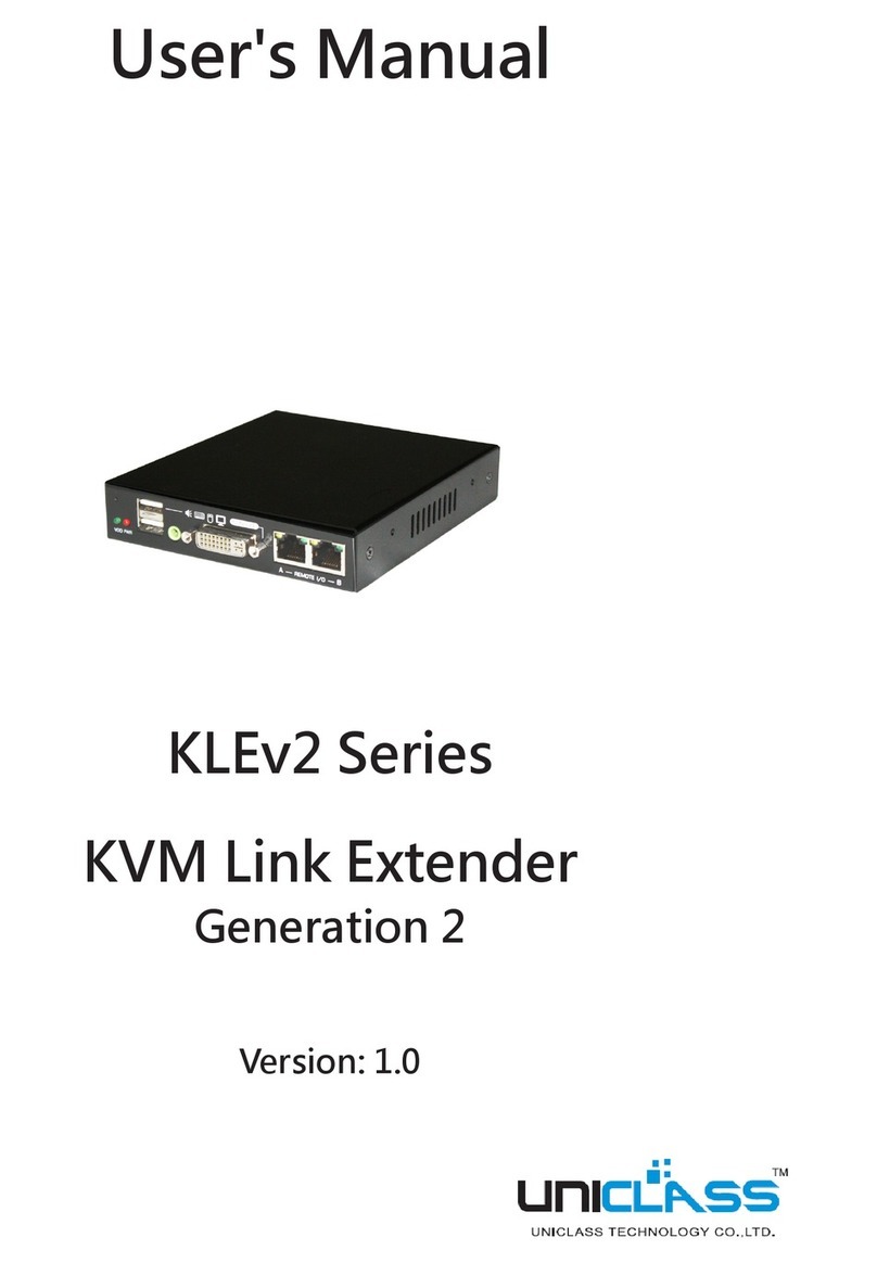 Uniclass KLEv2 Series User manual