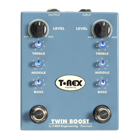 TREX Twin Boost User manual
