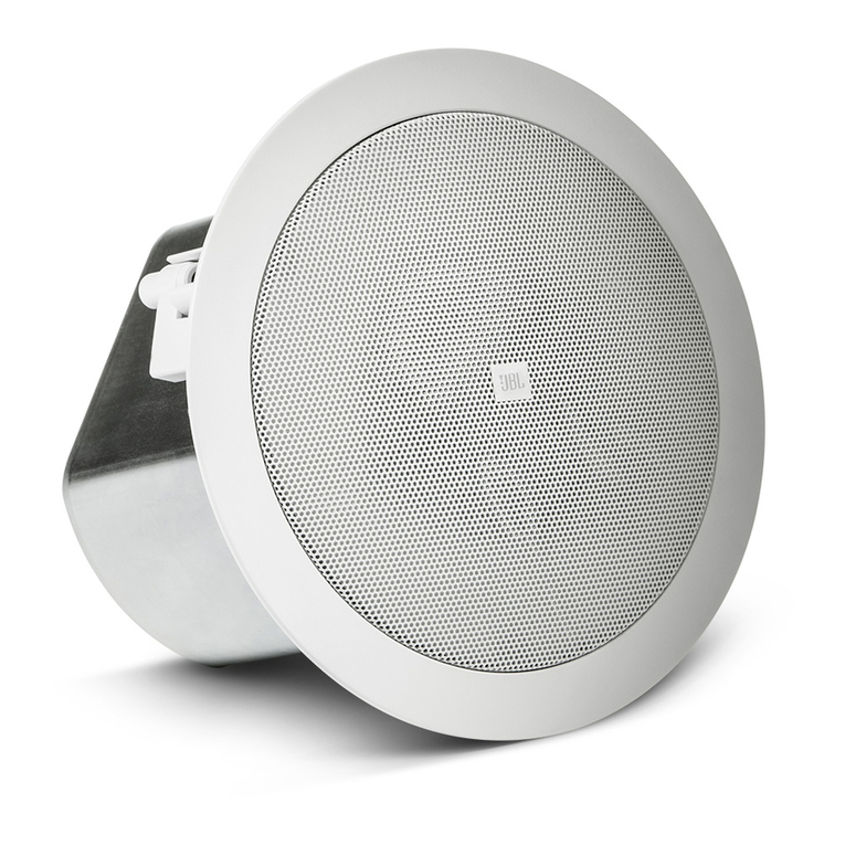 JBL Control 12C-VA Troubleshooting guide