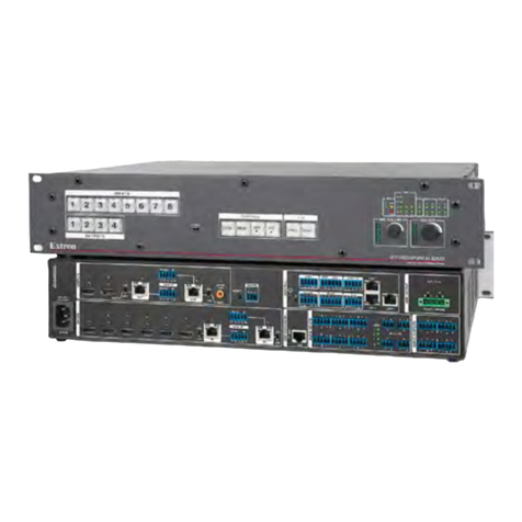 Extron electronics DTP CrossPoint 84 IPCP Setup gudie