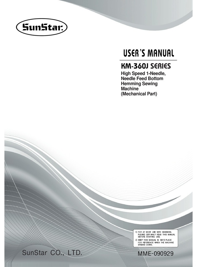 SunStar KM-360J SERIES User manual SunStar KM-360J SERIES User manual
