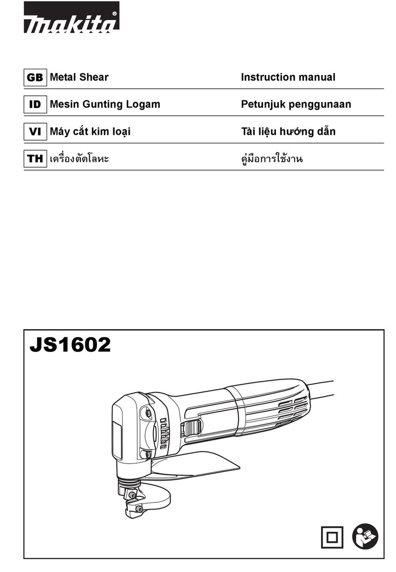 Makita JS1602 User manual