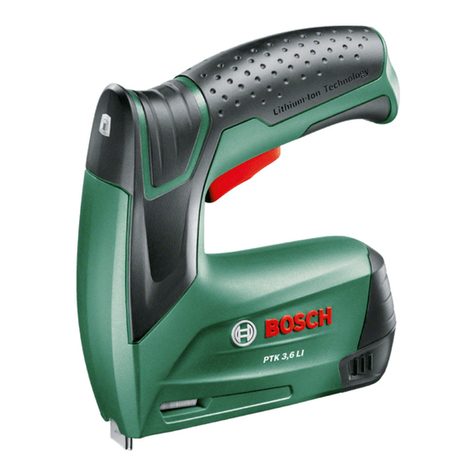 Bosch PTK 3 User manual