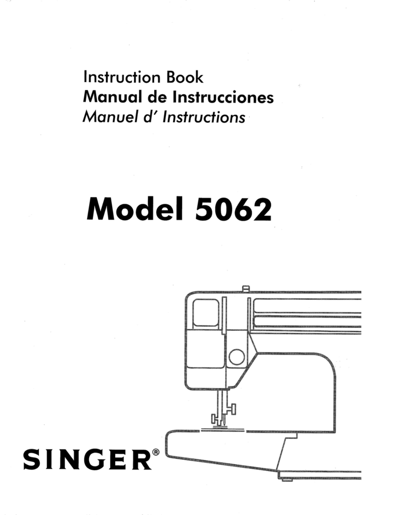 Singer 5062 Instruction book