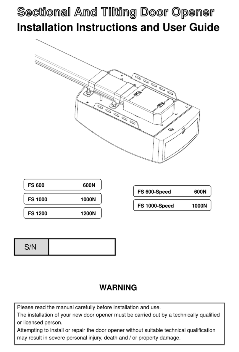 Force FS 600 Installation instructions and user guide