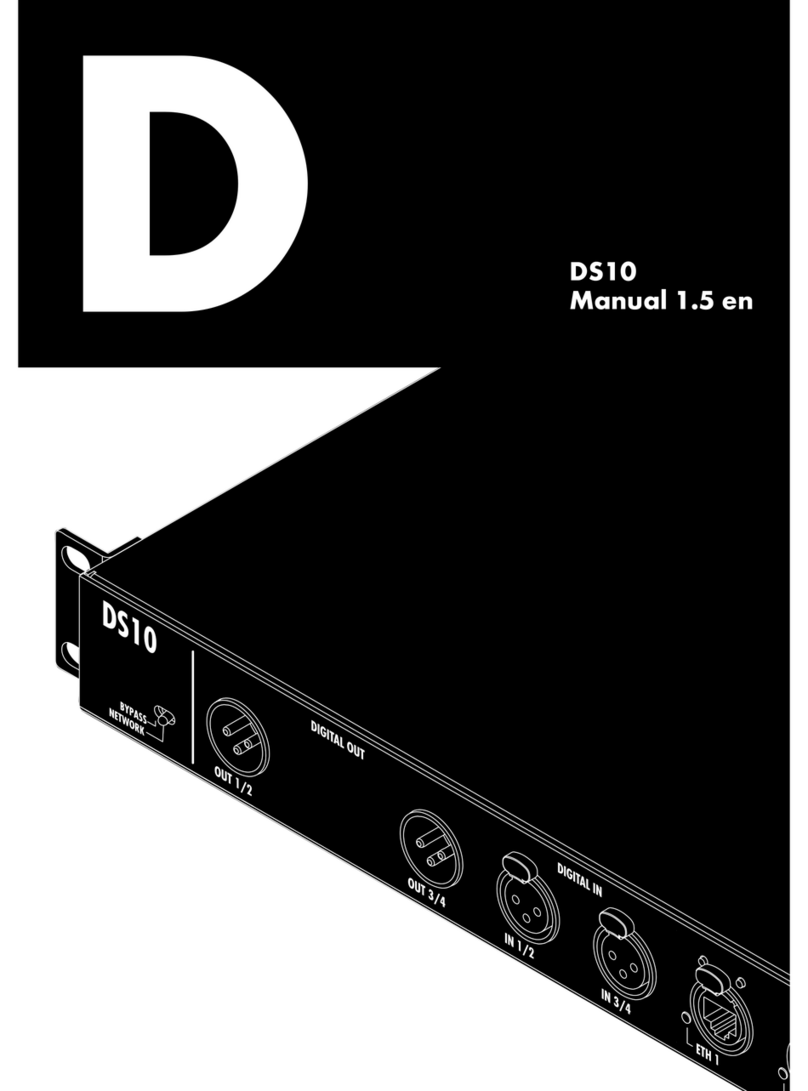 DB Audio DS10 manual