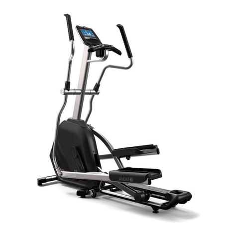 Horizon Fitness ANDES 5 User manual