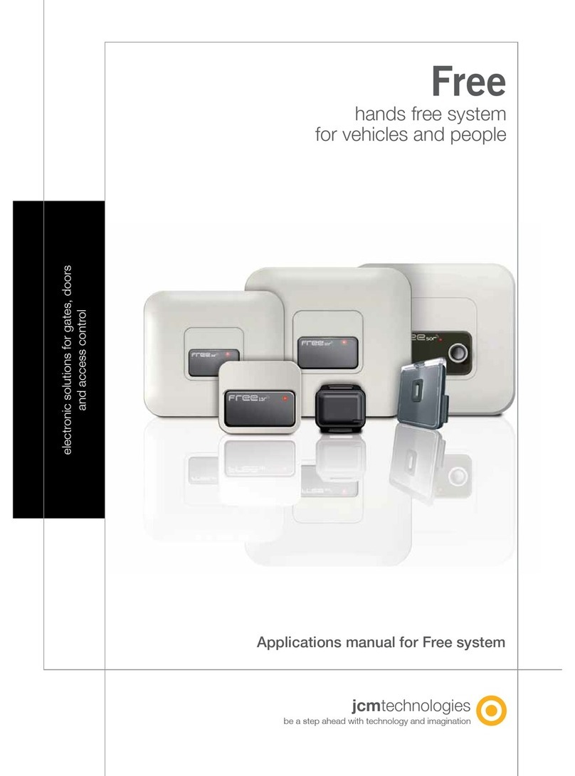 JCM Technologies Free30r Applications manual