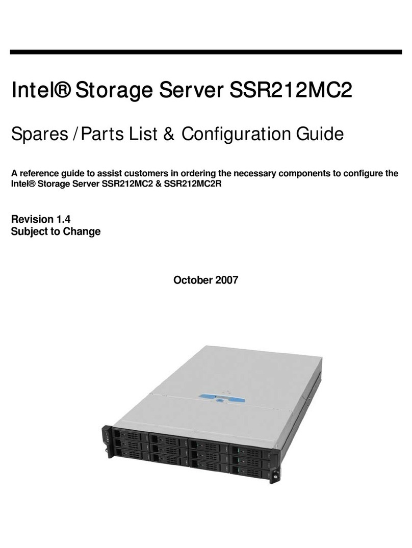 Intel SSR212MC2 - Storage Server Hard Drive Array Guide