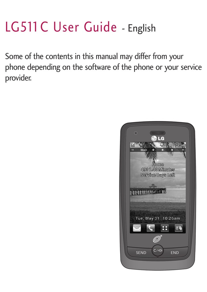 LG 511C User manual