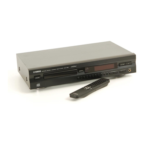 Yamaha CDX-596 User manual