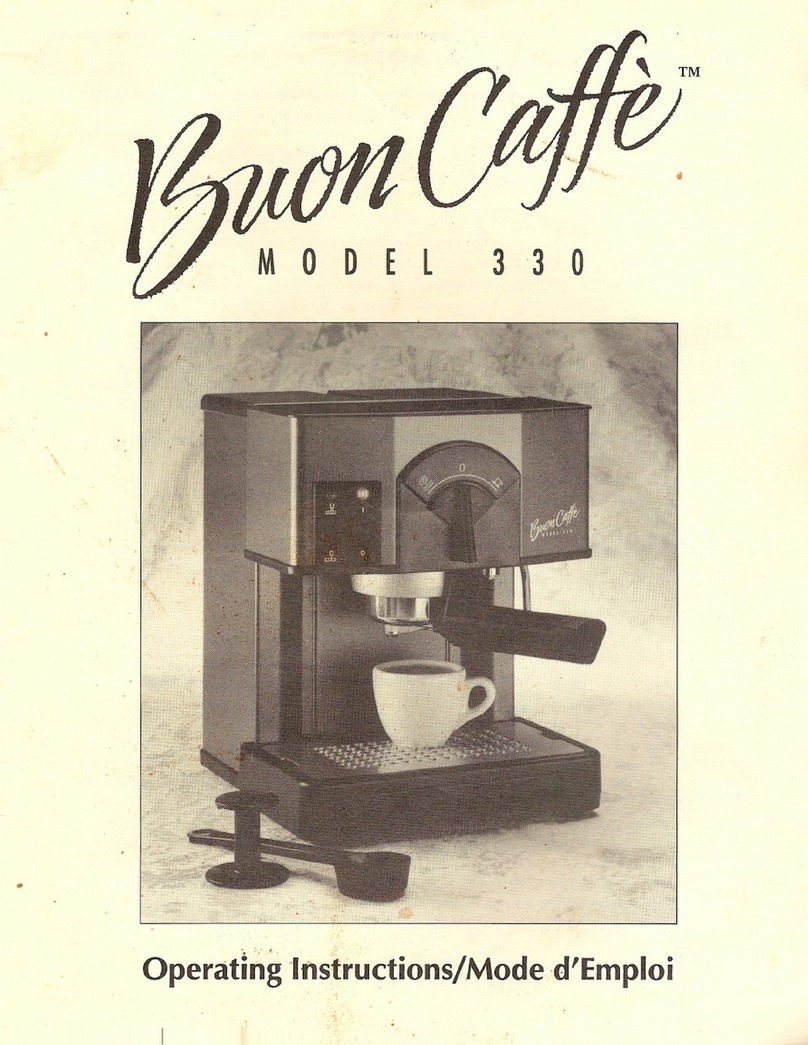 Buon Caffe 330 operating instructions