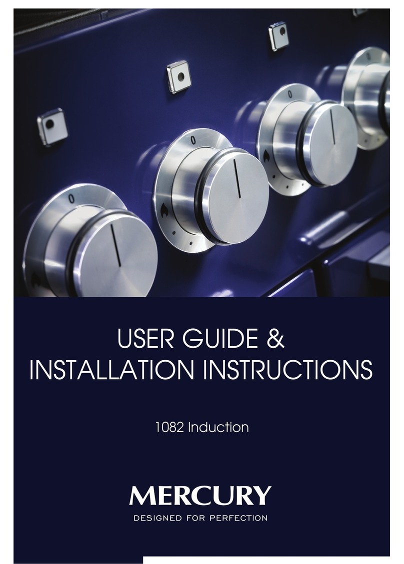 Mercury 1082 Induction Instruction Manual