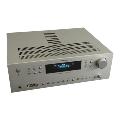 Grundig CINIO AVR 5200 DD GLO0150 User manual