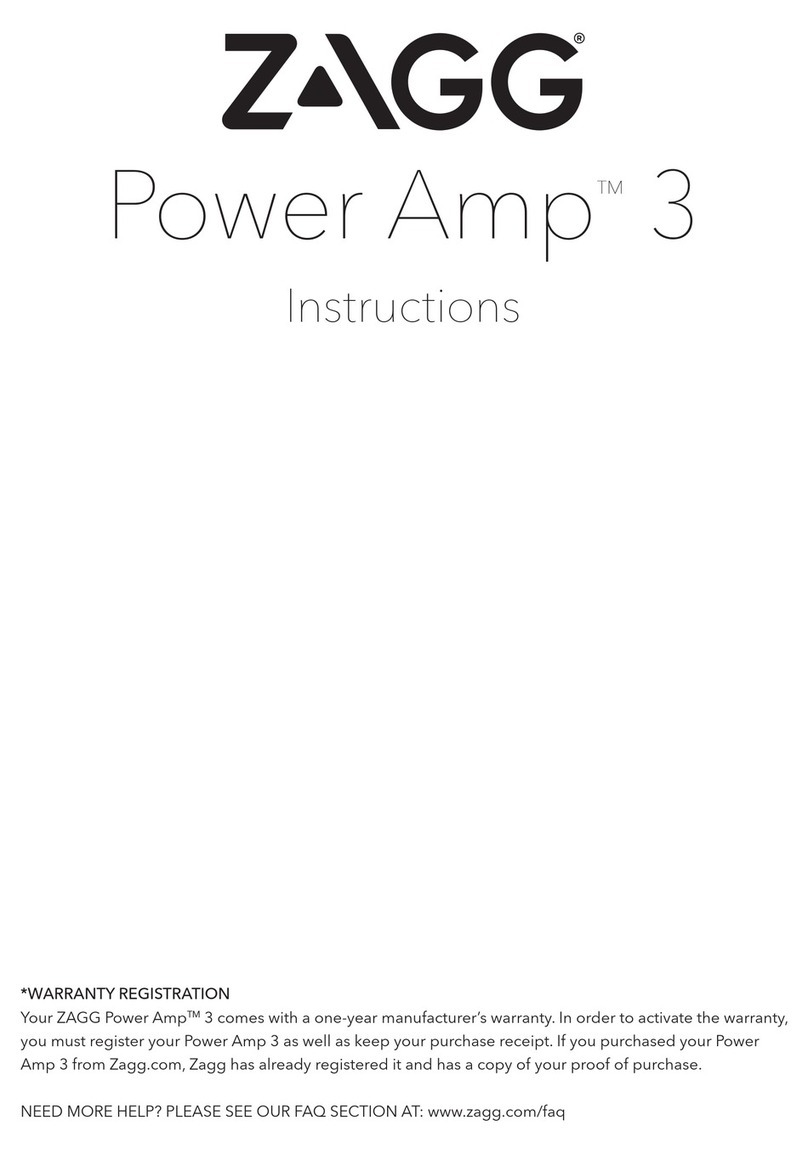 Zagg power amp 3 instructions