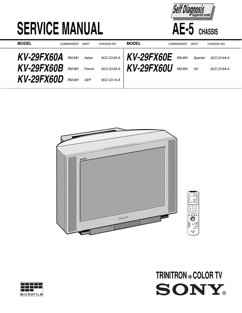 Sony KV-29FX60A User manual