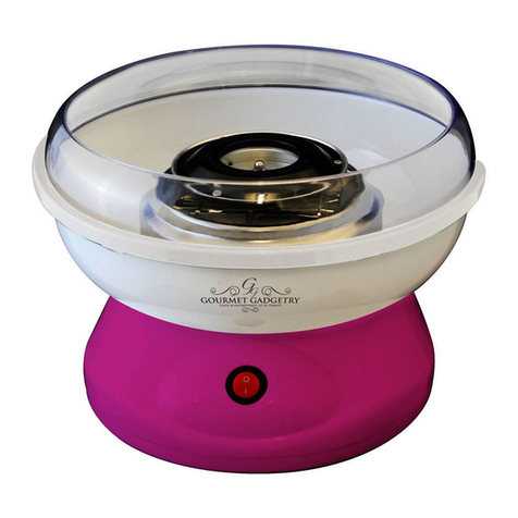 Gourmet Gadgetry Candy Floss user guide