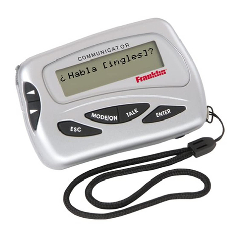 Franklin CST-180 user guide