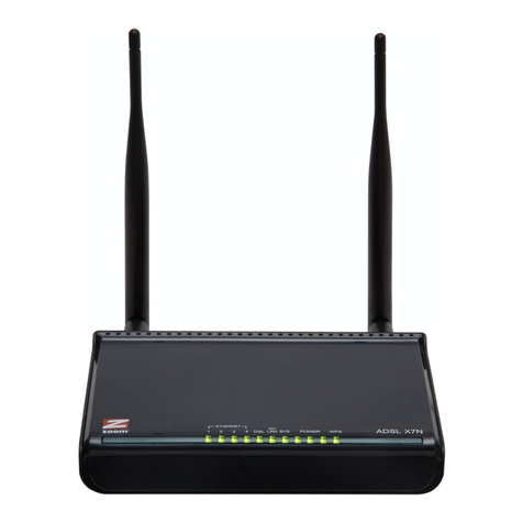 Zoom X7N User manual