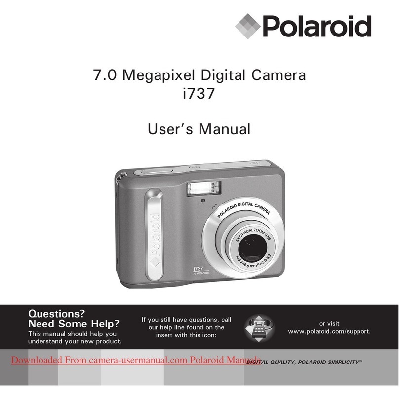 Polaroid i737 User manual Polaroid i737 User manual