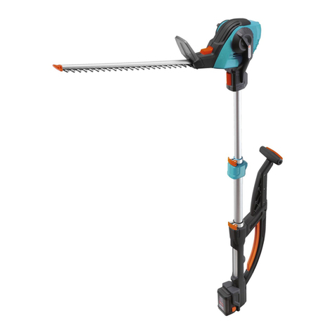 Gardena HighCut 48-Li 8882 User manual
