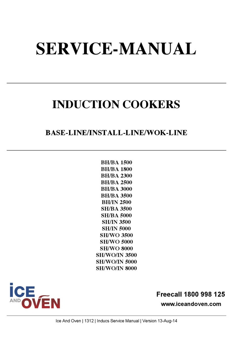 Ice And Oven BASE-LINE Service manual