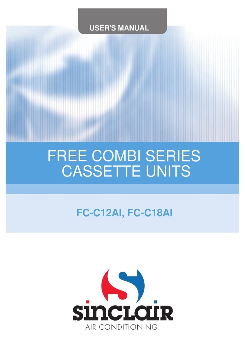 Sinclair FC-C12AI User manual Sinclair FC-C12AI User manual