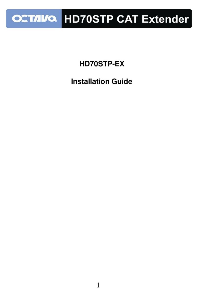 Octava HD70STP-EX installation guide