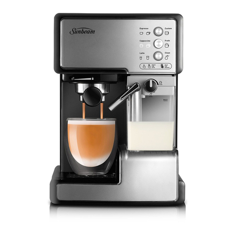 Sunbeam CAFE BARISTA EM5000 User manual
