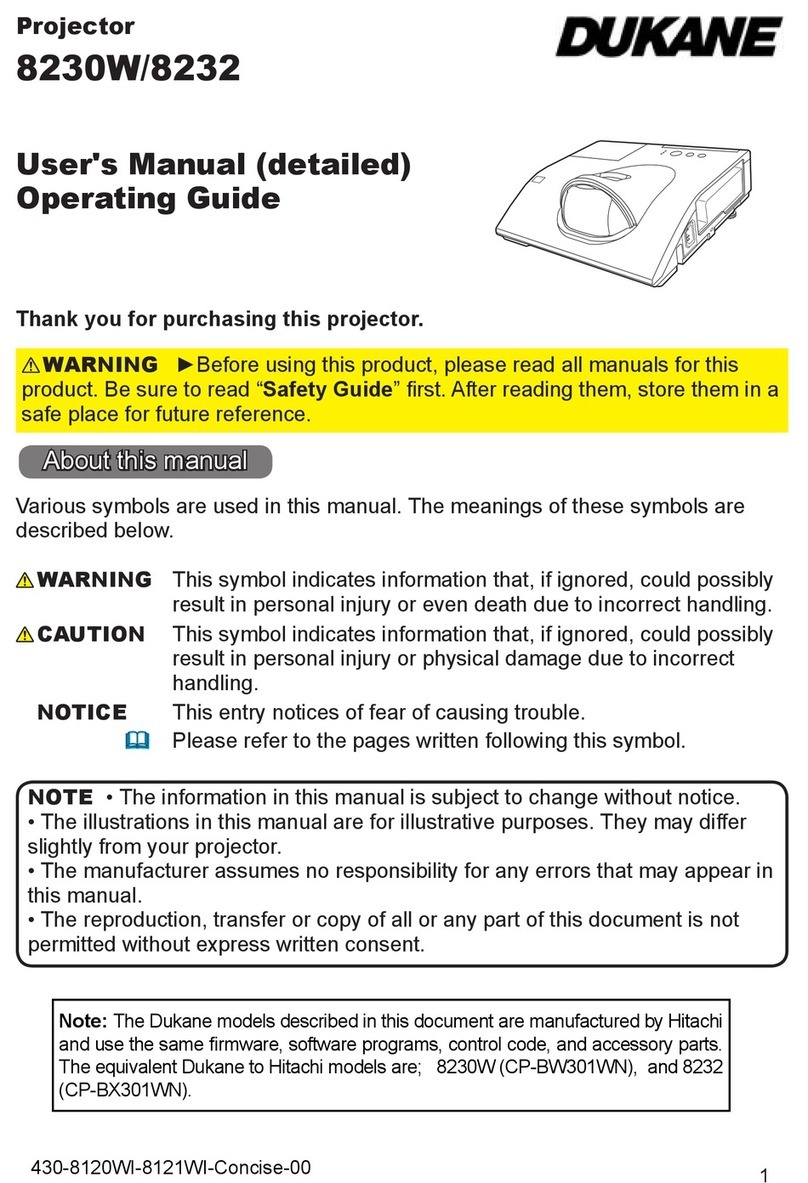 Dukane 8230W User manual