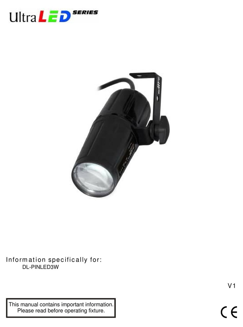 Techni-Lux DL-PINLED3W User manual