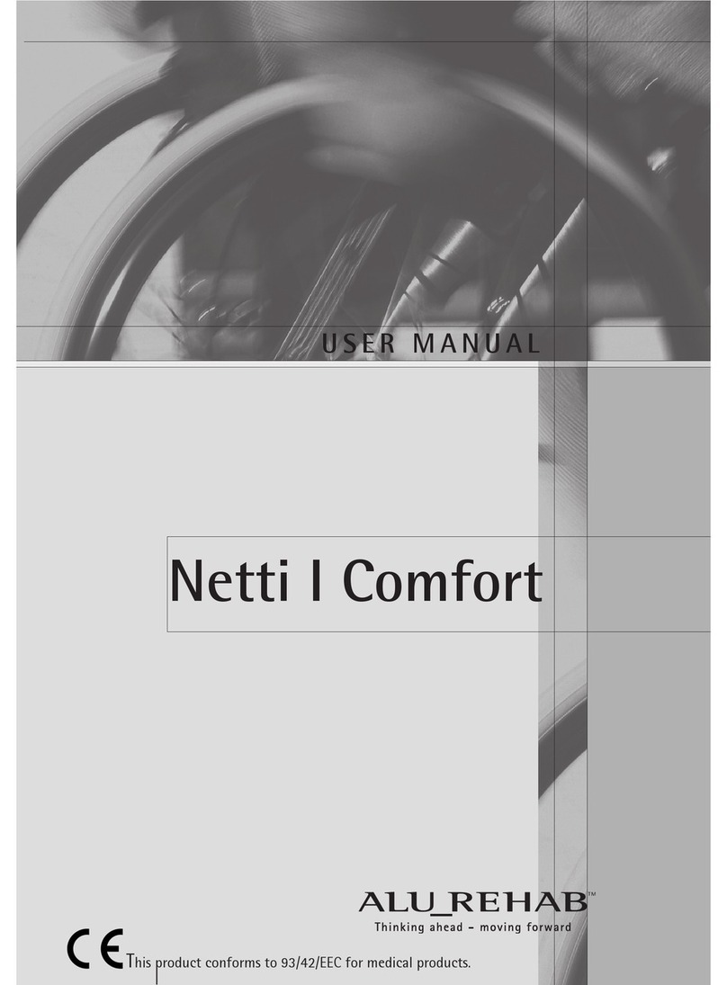 Alu Rehab Netti I Comfort User manual
