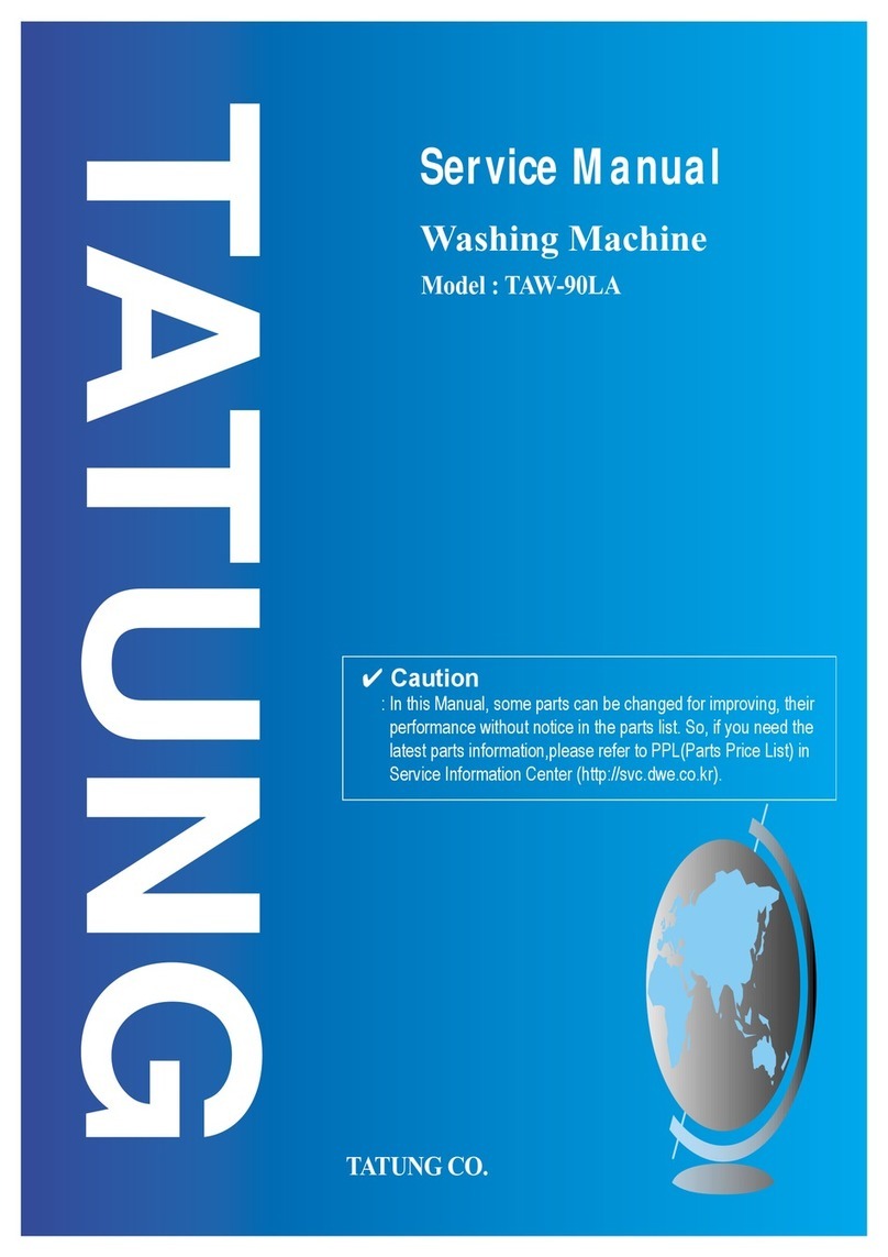 Tatung TAW-90La Service manual