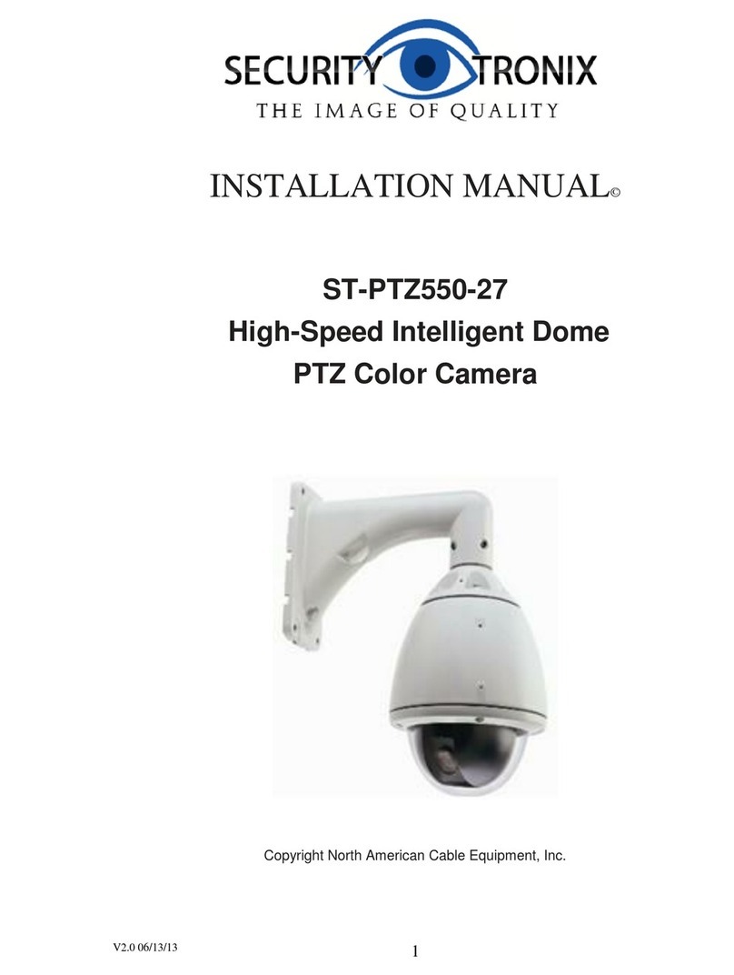 Securitytronix ST-PTZ550-27 User manual