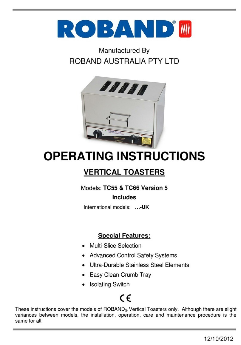 ROBAND TC55 operating instructions
