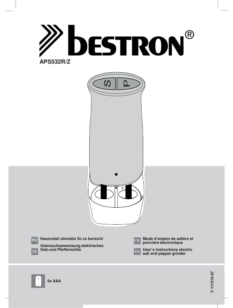 Bestron APS532R/Z User instructions
