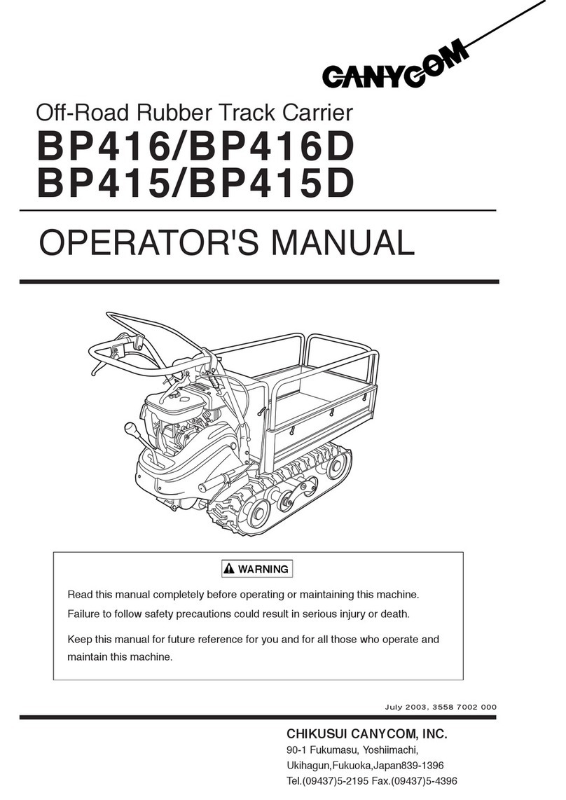 CanyCom BP416 User manual