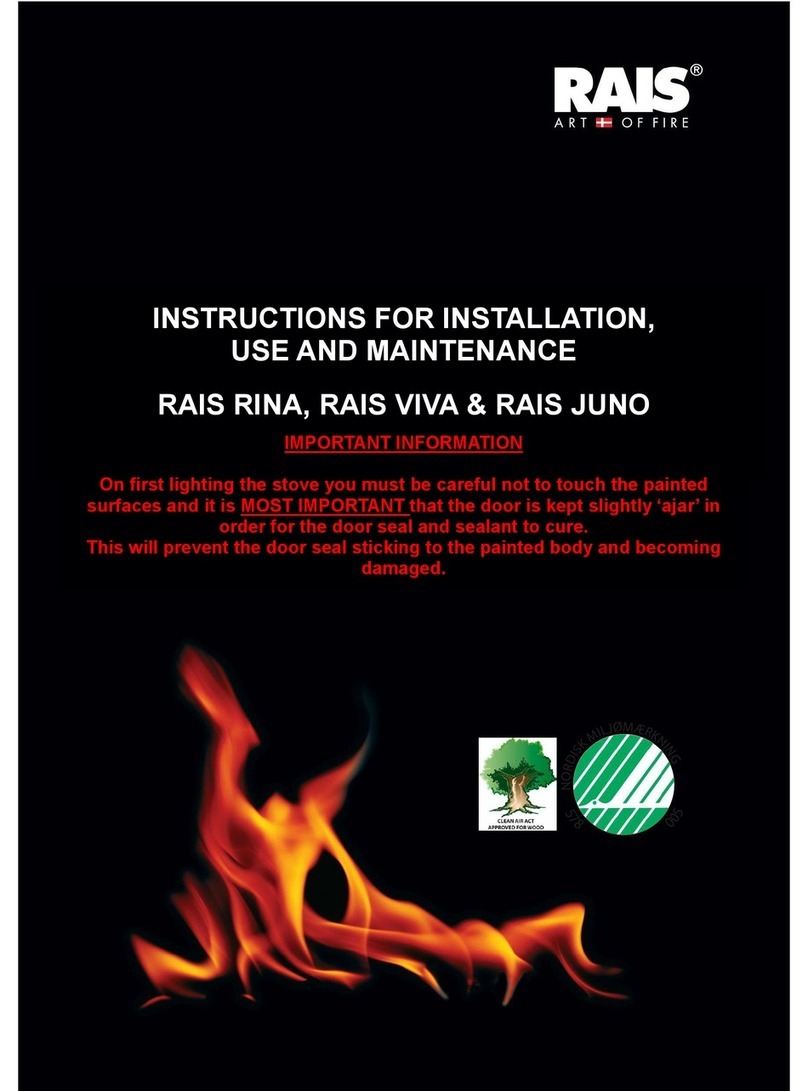 RAIS RINA Instructions for installation, use and maintenance