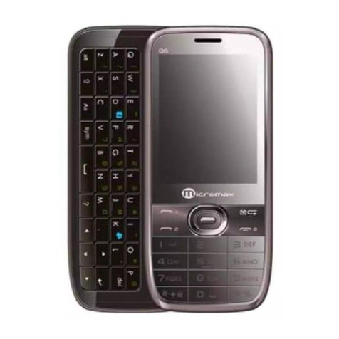 Micromax Q6 User manual