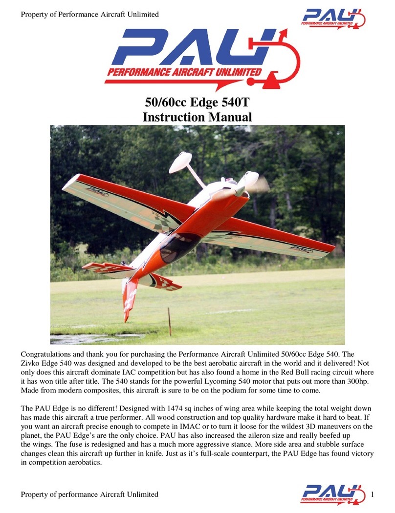 PAU Edge 540T User manual