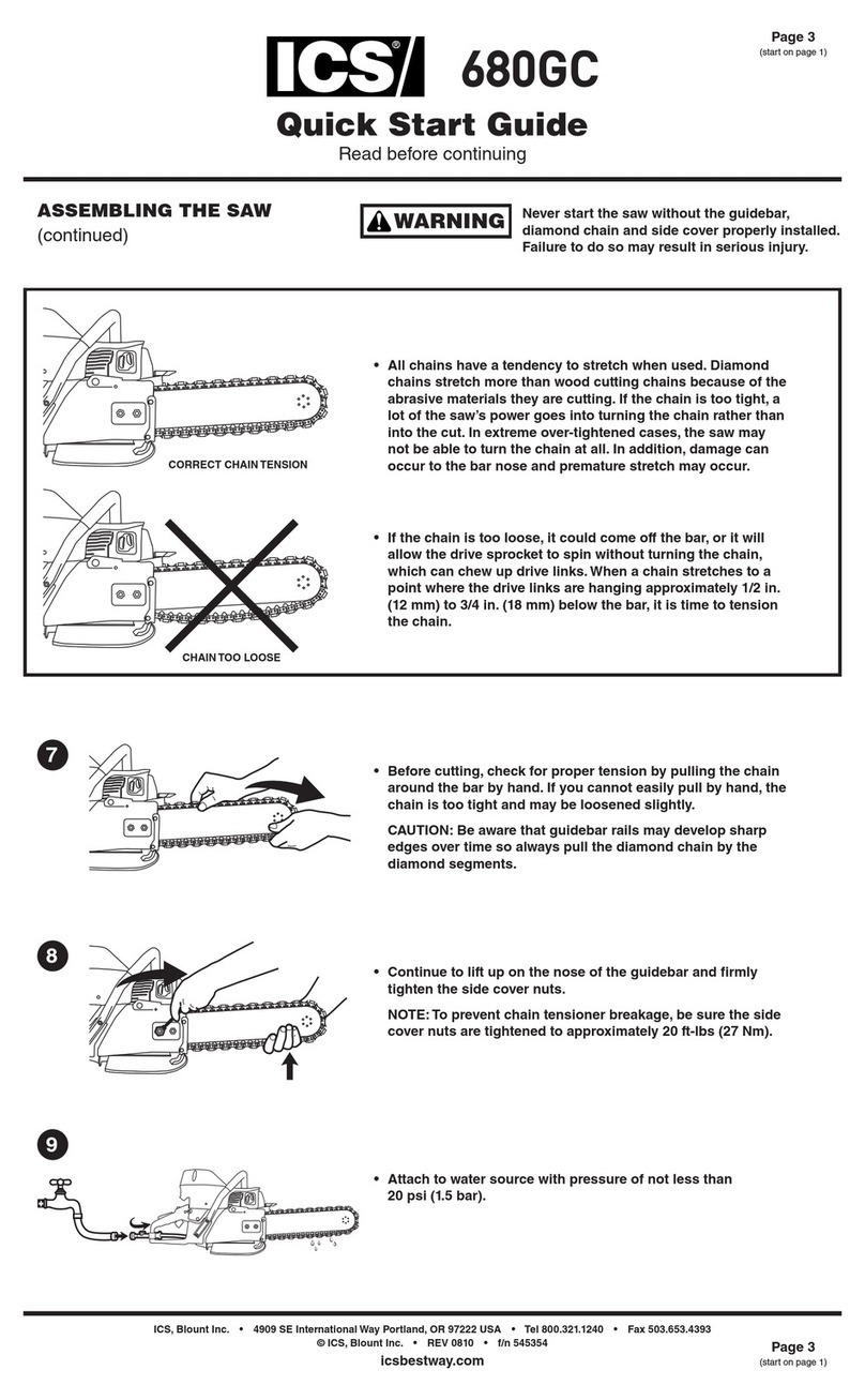 ICS 680GC User manual